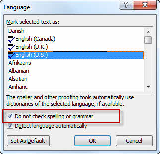 el corrector ortográfico no funciona en absoluto en Outlook 2007