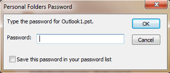 enter pst password