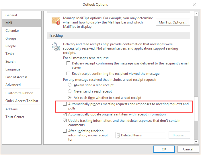 Meeting Request Spam
