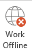 Work offline icon