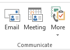 New meeting with contact