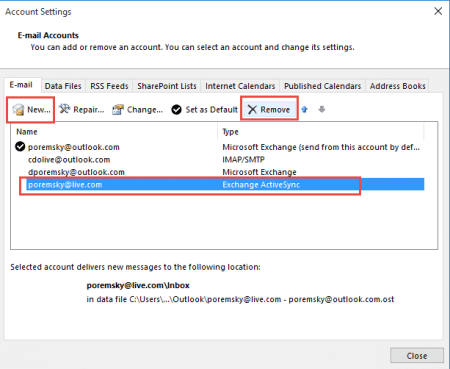 Outlook.com Migration Status