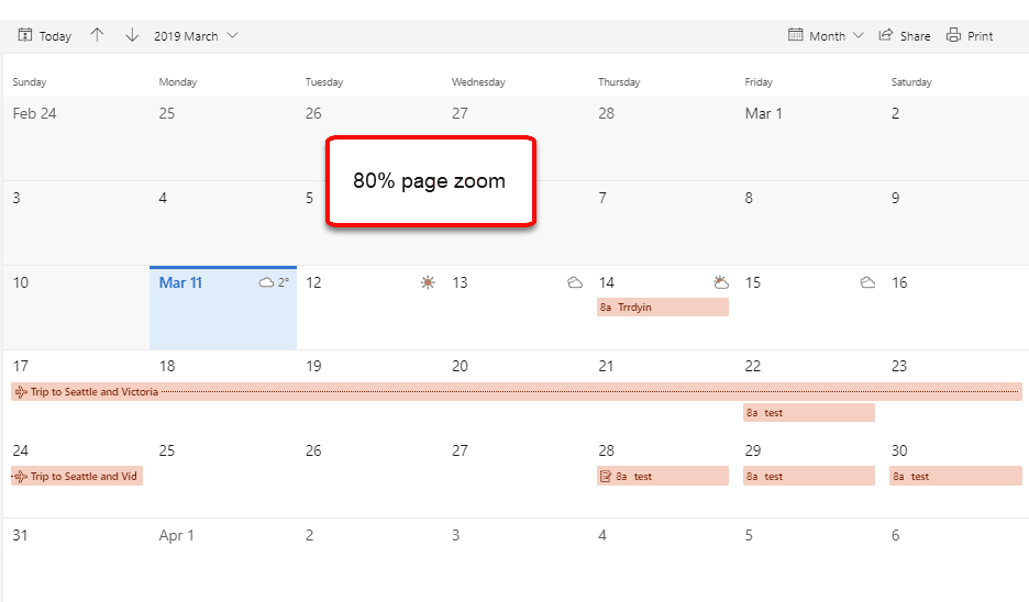 Outlook On The Web Shows Dots Not Appointments