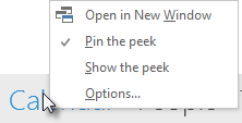 right click to see options