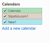 Rename the calendars online